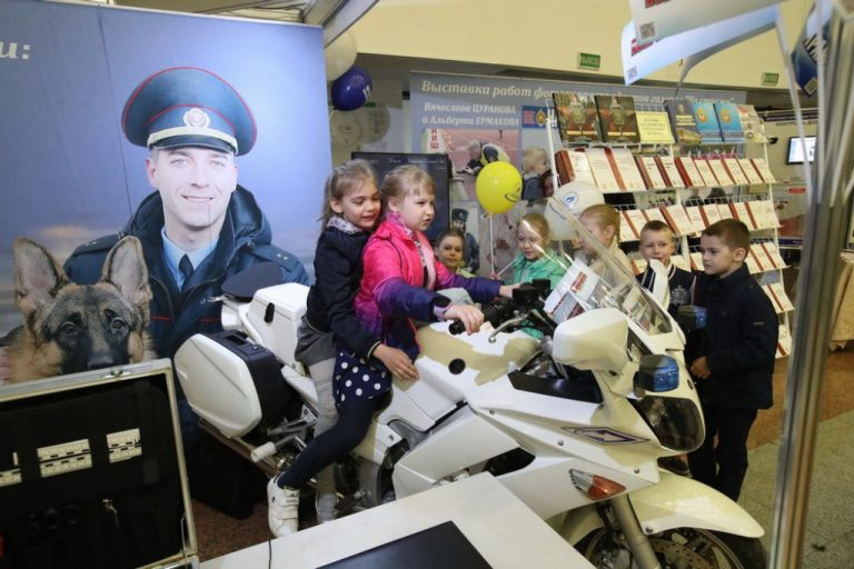 Детский день на выставке «CМІ ў Беларусі”
