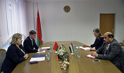 
 Международное сотрудничество: 
  
 Республика Беларусь – Объединенные Арабские Эмираты
 
