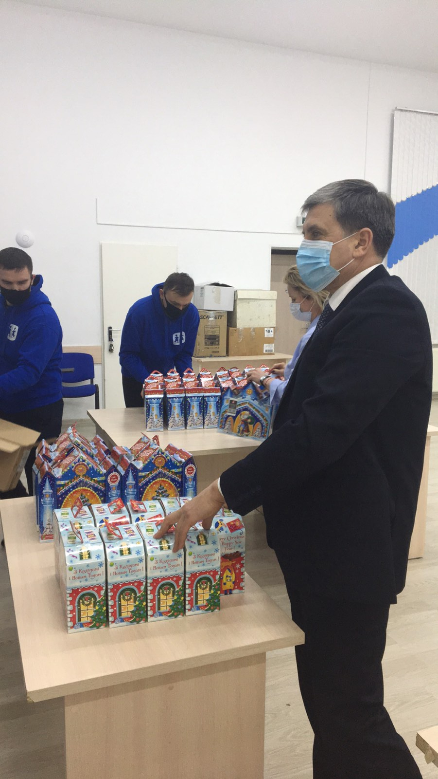 Министр информации по традиции поздравил ребят из «SOS-Детская деревня Марьина Горка»
