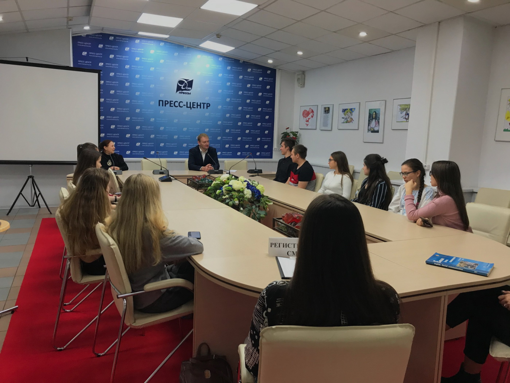 Эўрыстычныя заняткі ў прэс-цэнтры Дома прэсы

