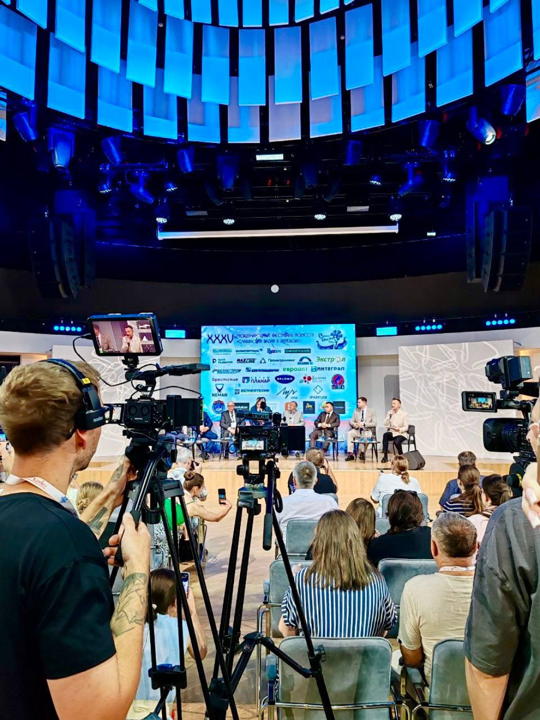 В Витебске на Фестивале "Славянский базар" традиционно открылся Международный пресс-центр
